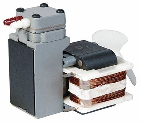 thumbnail image 2 of Thomas 2450AE / Fasco KS67050 Vacuum Air Compressor Pump - Tested, 20-27 In Hg, 60-100 Psi 2 of 4